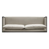 Chapman Outdoor Metal Sofa 106" 247428-002 overhead view 