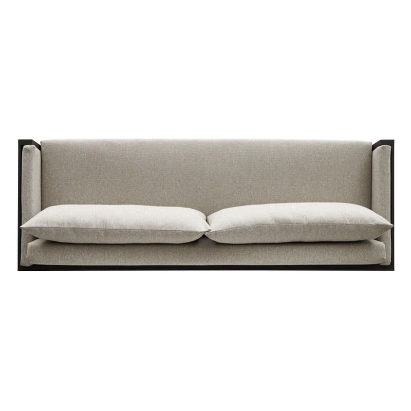 Chapman Outdoor Metal Sofa 106" 247428-002 overhead view 