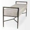 Charlotte Accent Bench 69367 angled side view 