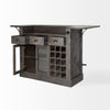 Mercana Cheers Kitchen Island angled view 