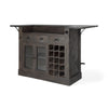 Mercana Cheers Kitchen Island angled front view 