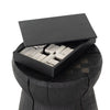 Chess Table Carbonized Black Chess Pieces Box 234277-002