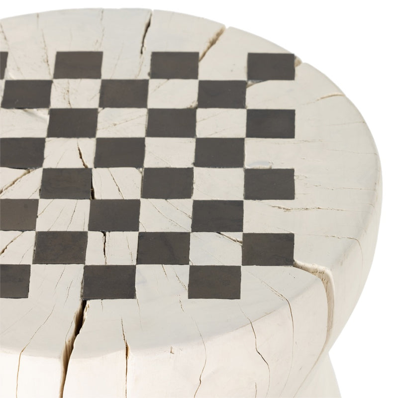 Chess Table Ivory Chess Tabletop Squares Four Hands