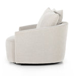 Four Hands Chloe Swivel Chair side arm view
