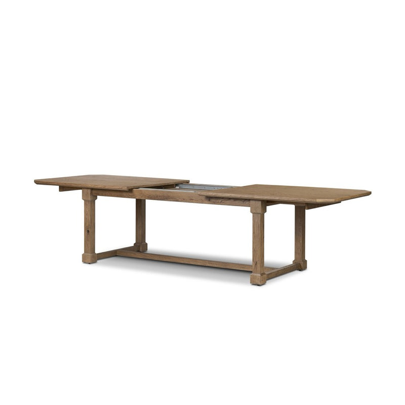 Four Hands Cicero Extension Dining Table - Drifted Oak Veneer