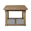 Cicero Extension Dining Table 250087-001 side view 