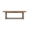 Four Hands Cicero Extension Dining Table front view 