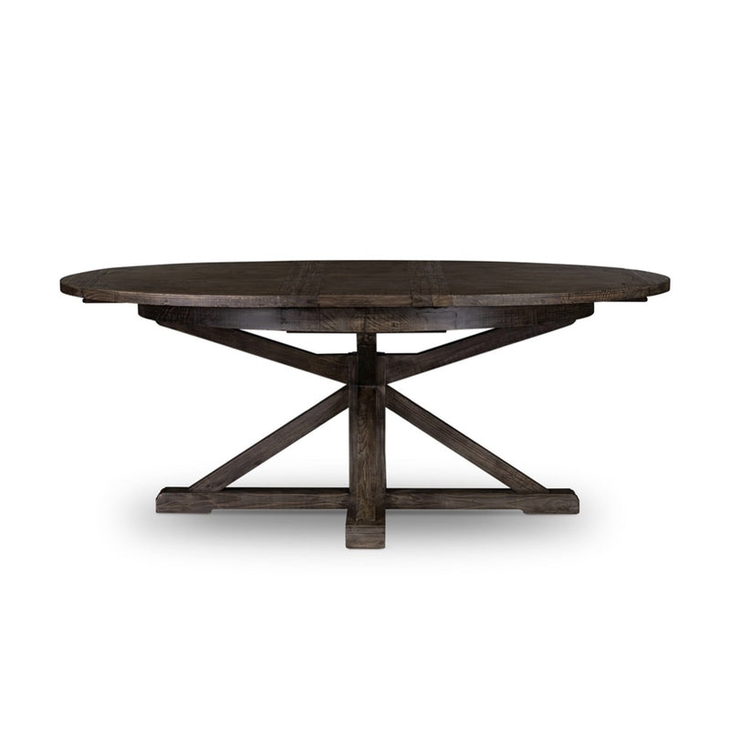 Cintra Extension Dining Table - Rustic Black Olive