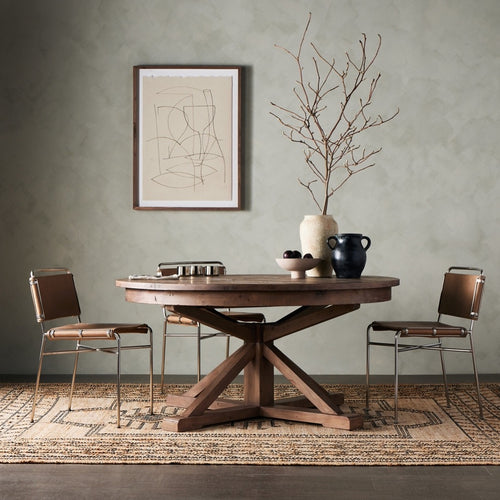 Cintra Extension Dining Table - Rustic Sundried Ash