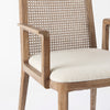 Clara Dining Armchair - Light Brown