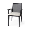Mercana Clara Dining Arm Chair angled view 