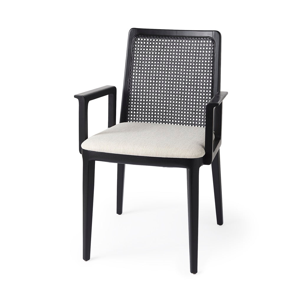 Mercana Clara Dining Arm Chair angled view 