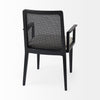 Clara Dining Arm Chair 69352 angled back view 