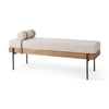 Mercana Colburne Bench angled view 