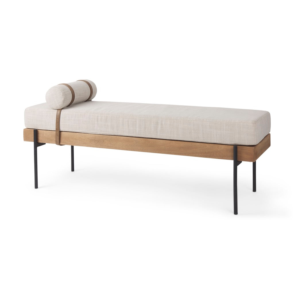 Mercana Colburne Bench angled view 