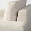Mercana Colburne Accent Chair side view of back cushion 
