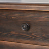 Colonial Table by Van Thiel Aged Brown Pine Handles Four Hands