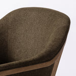 Colston Dining Chair Sutton Olive Backrest Armrest Detail 238917-003