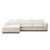 Four Hands Colt 2-Piece Sectional front view left chaise 