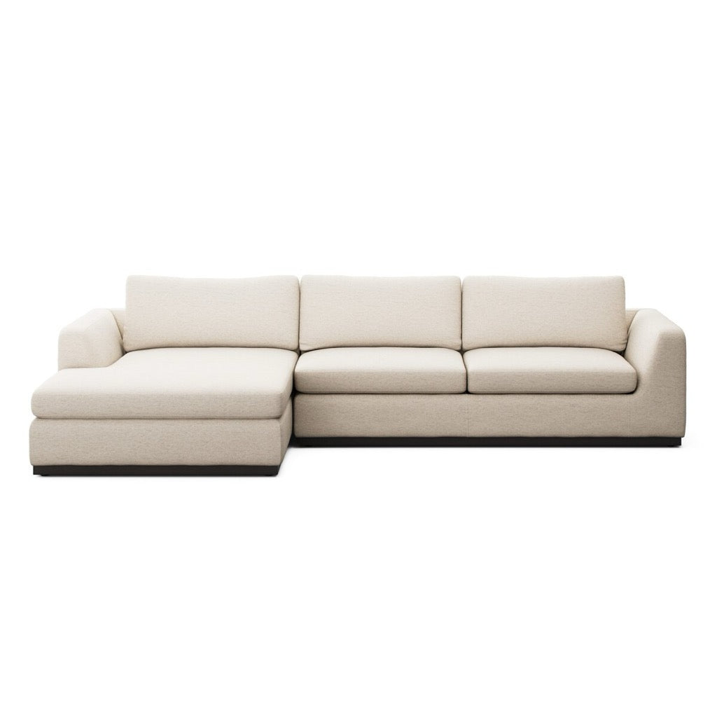 Four Hands Colt 2-Piece Sectional front left chaise view 