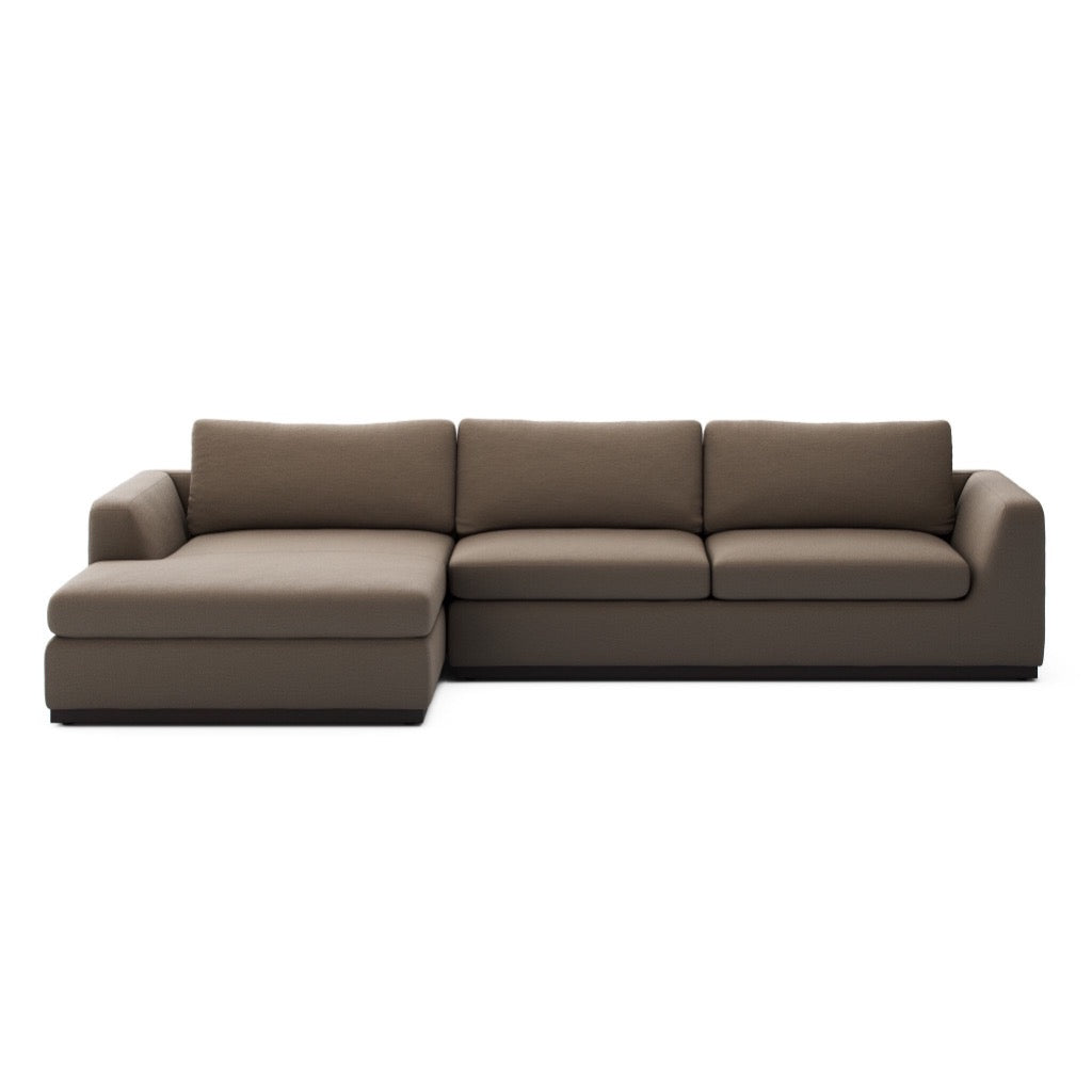 Four Hands Colt 2-Piece Sectional front view left chaise