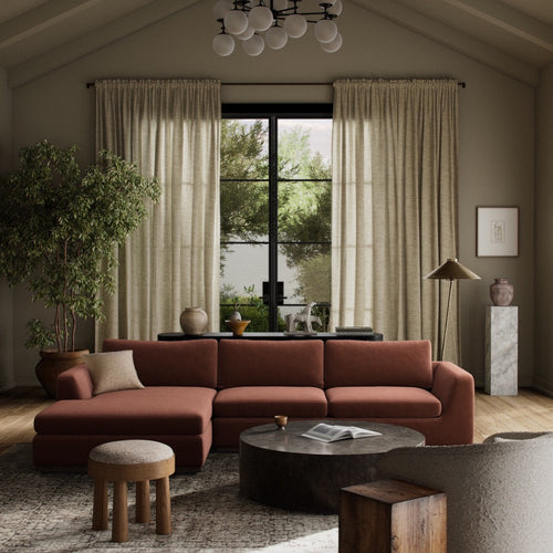 Four Hands Colt 2-Piece Sectional staged view 