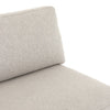 Four Hands Colt 2-Piece Sectional back cushion and seat view