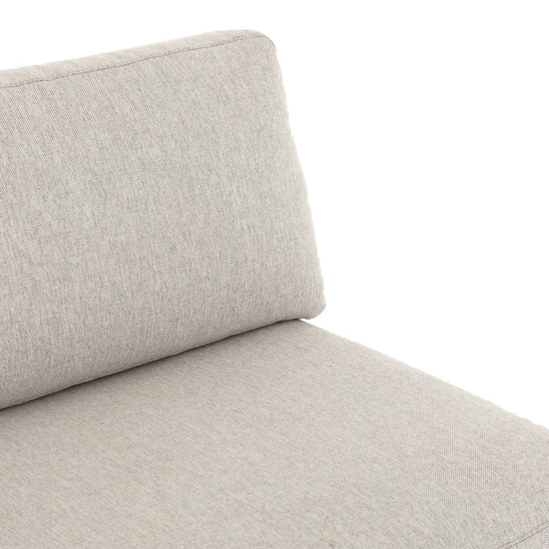 Four Hands Colt 2-Piece Sectional back cushion and seat view