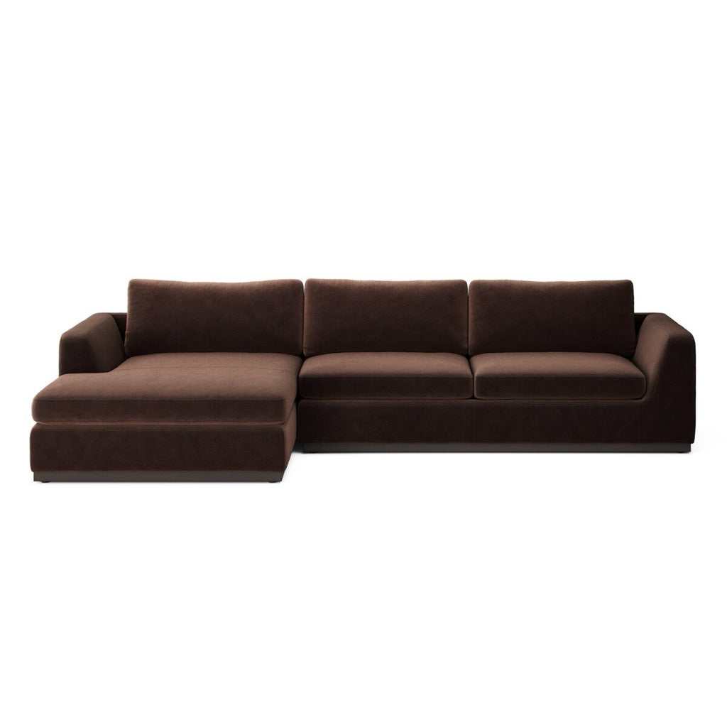 Four Hands Colt 2-Piece Sectional front left chaise 