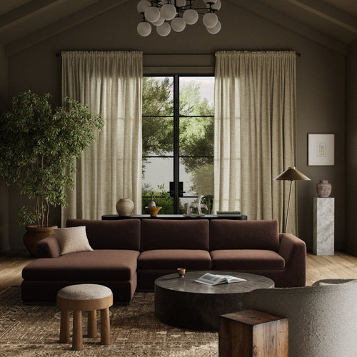 Four Hands Colt 2-Piece Sectional staged view 
