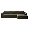 Colt 2-Piece Sectional 107271-034 front view right chaise 