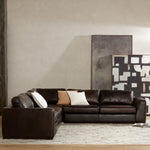 Four Hands Colt 3-Piece Sectional staged view white wall