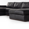 Colt 3-Piece U Sectional Heirloom Black Right Arm Facing Chaise Detail 237311-004