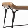 Conan Stool 69008 rounded seat back view 