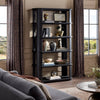 Connell Bookcase 250290-001 staged view 