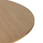 Copo Dining Table Natural Oak Rounded Edge Detail Four Hands