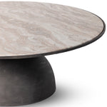 Corbett Large Coffee Table Rounded Edge Detail 236723-001