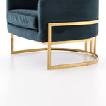 Corbin Chair Iron Stainless Steel Brass Legs 105598-013