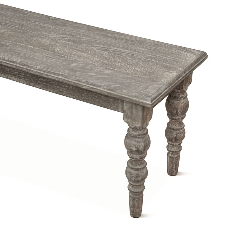 HTD Corfu 64" Bench leg view 