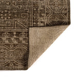 Four Hands Cortona Hand Knotted Rug underside view