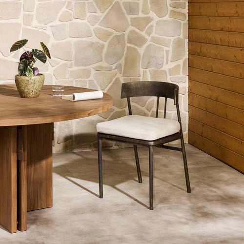 Cosan Outdoor Dining Chair 240339-002 staged view 