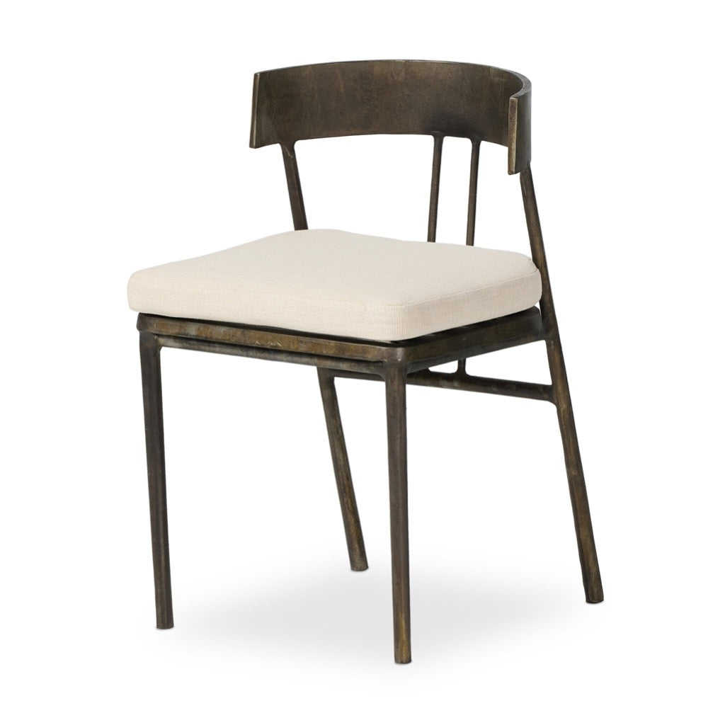 Four Hands Cosan Outdoor Dining Chair angled view 