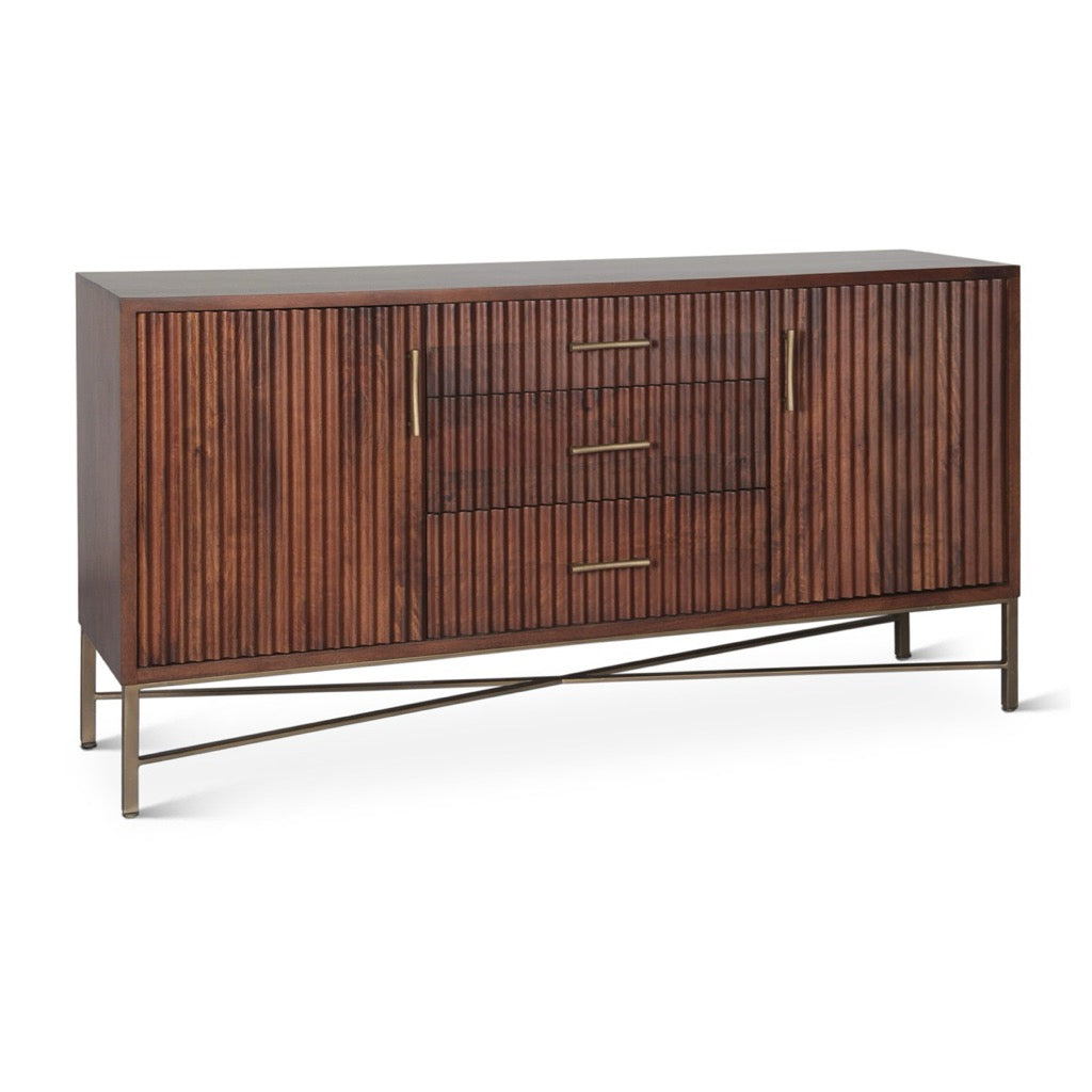 Cosmopolitan 68" Sideboard FCS-SB68HB angled view 
