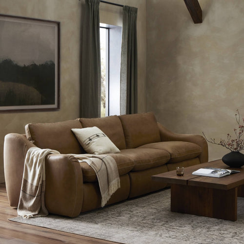 Crawford Power Recliner 3-Piece Sofa 247730-002 staged view 
