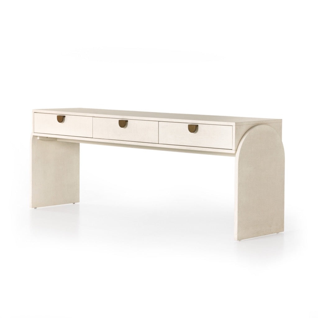 Four Hands Cressida Console Table angled view 