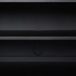 Cressida Sideboard Black Linen Cabinet Shelf Detail 229274-003