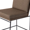 Four Hands Crete Counter Stool Fiqa Boucle Cocoa Seating