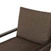 Crete Dining Armchair FIQA Boucle Cocoa Seat Cushion Detail Four Hands