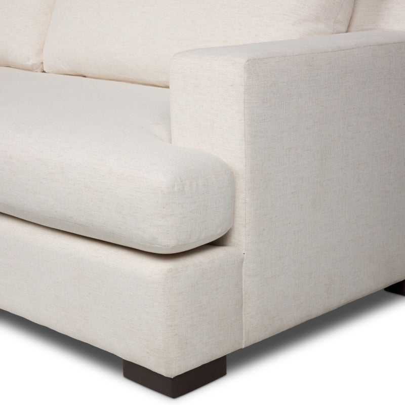 Four Hands Crispin 3Pc Sectional front arm view