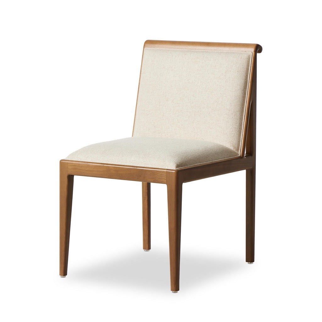 Croslin Dining Chair Antwerp Natural Angled View 238902-005
